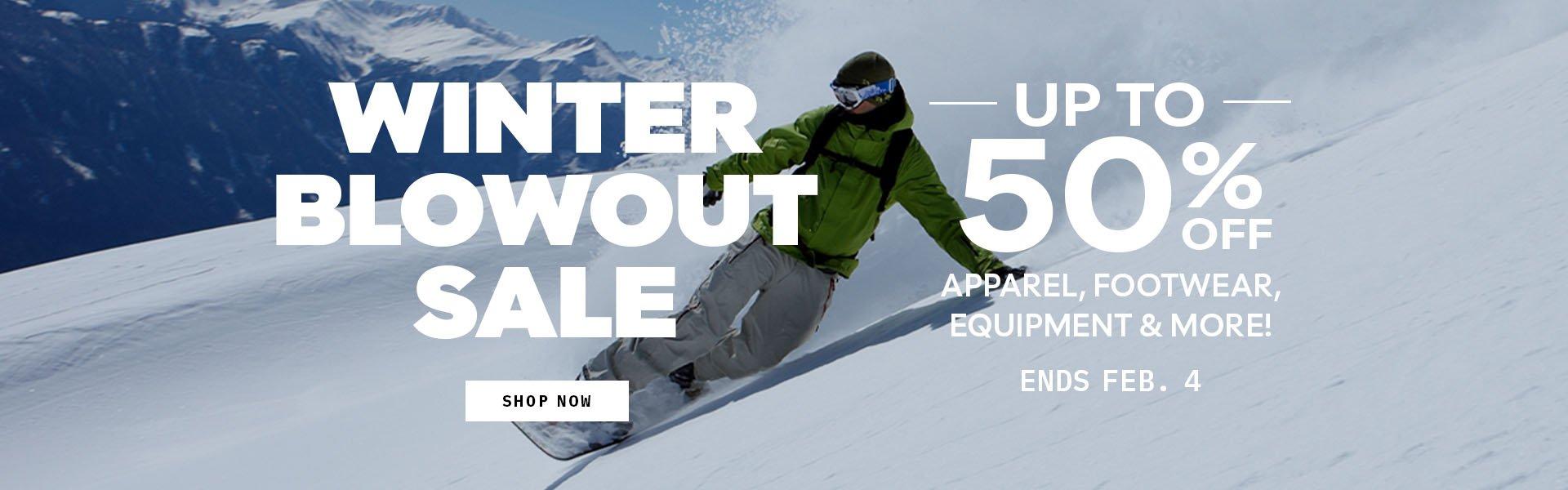 Winter Blowout Sale