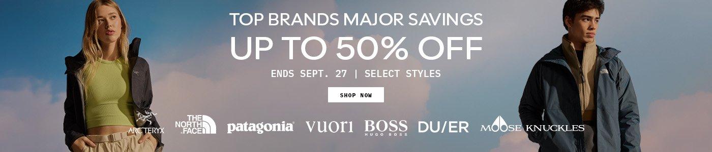 Top Brands Major Savings