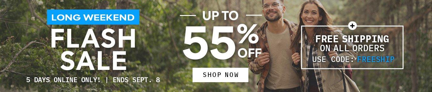 Long Weekend Flash Sale