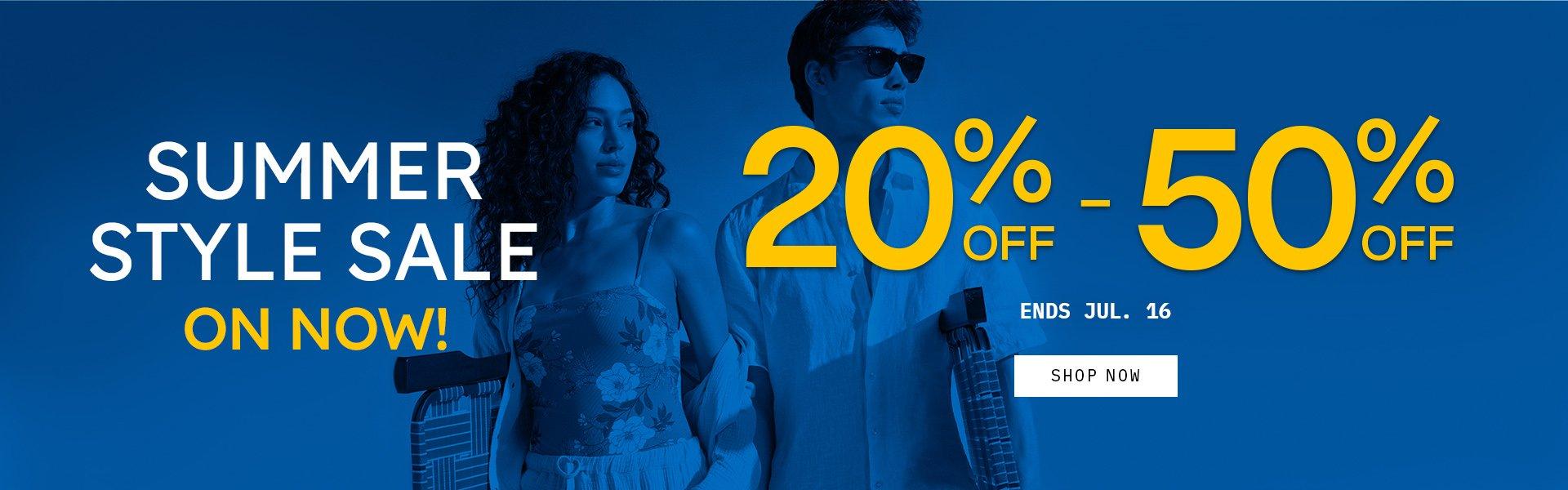 Summer Style Sale On Now!