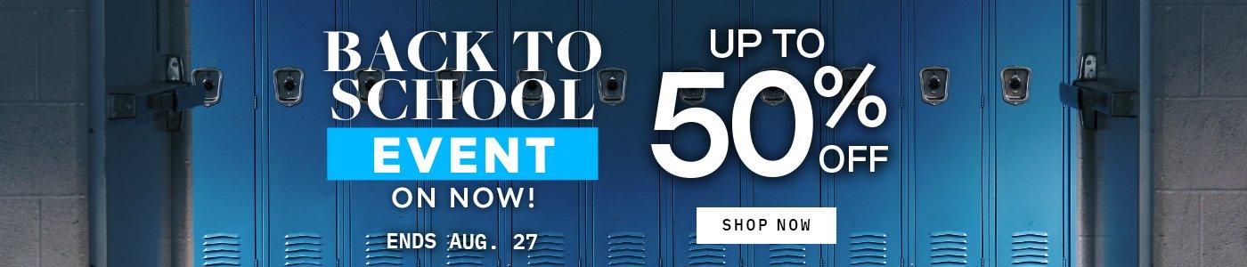 Back to School Sale - Shop Now