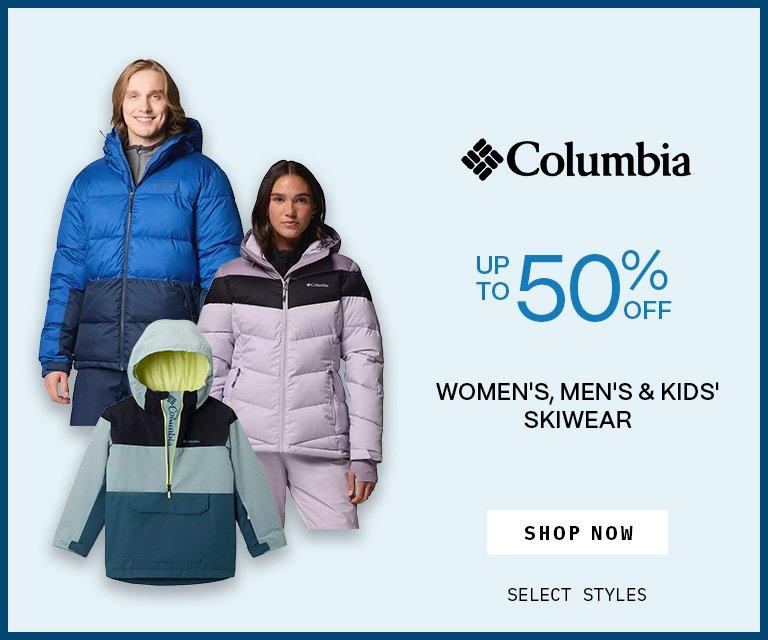 Up to 50% Off Columbia Skiwear