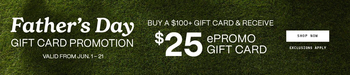 Father's Day Gift Card