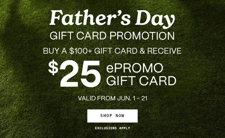 Father's Day Gift Card