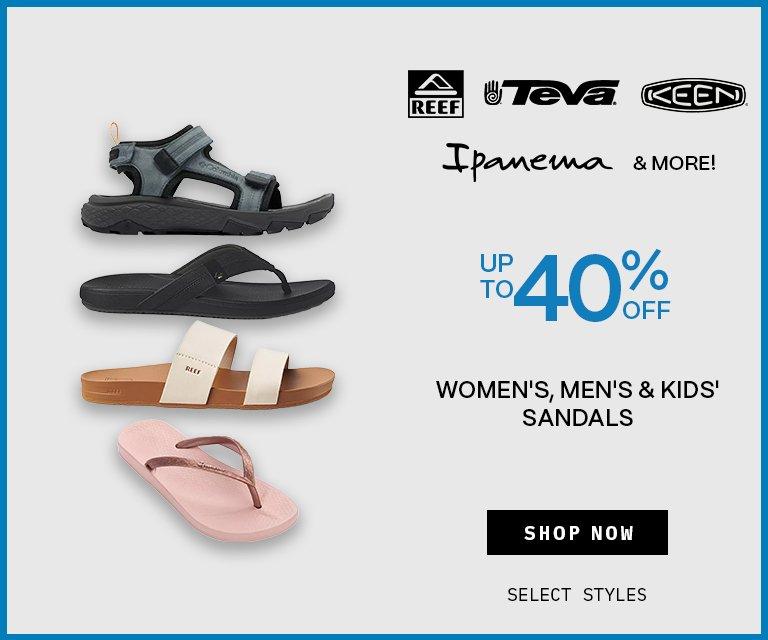 Up to 40% Off Sandals
