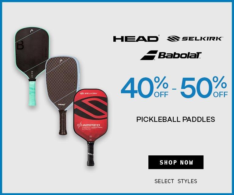 40% - 50% Off Pickleball Paddles