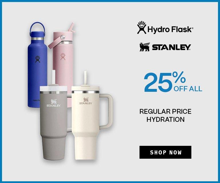 25% Off Stanley & Hydro Flask Hydration