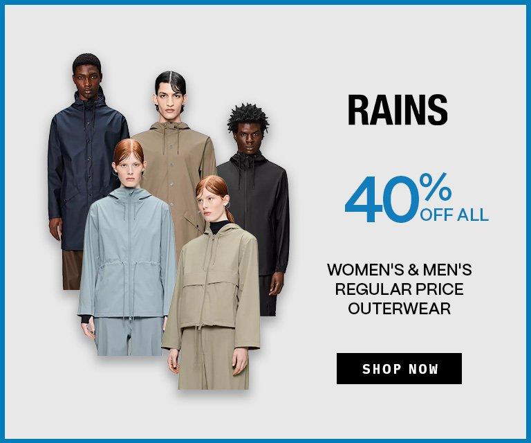 40% Off RAINS
