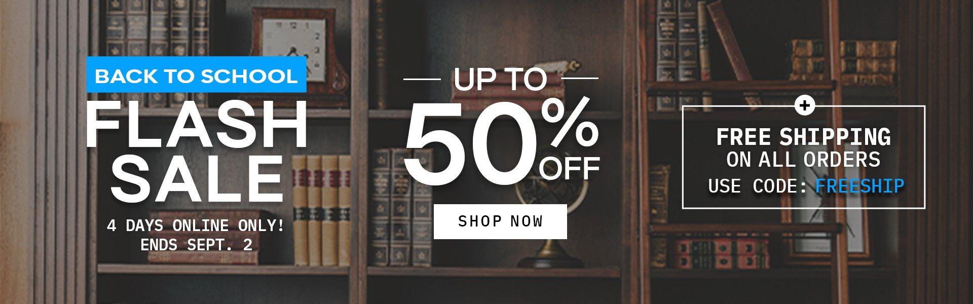 Back to School Flash Sale