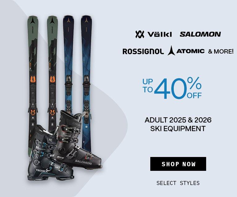 Up To 40% Off Adult 2025-2026 Ski Equipment