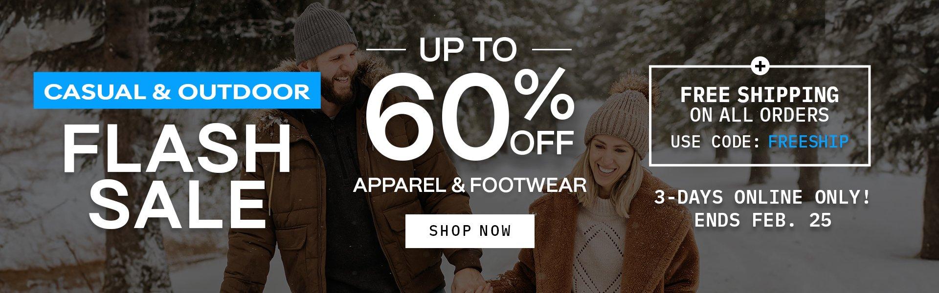Casual & Outdoor Flash Sale