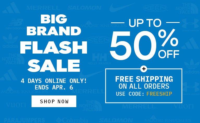 Big Brand Flash Sale