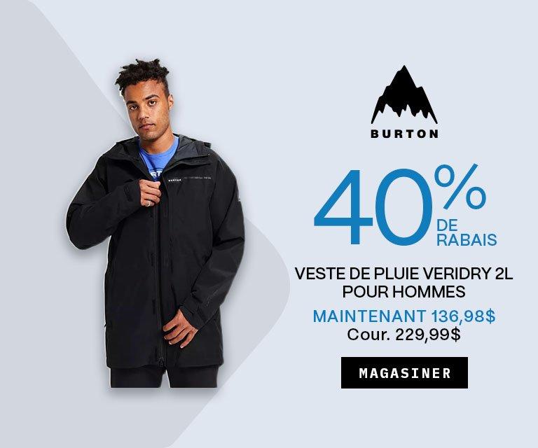 40% Off Men's Burton Rain Jacket