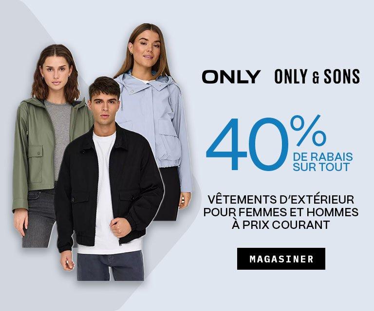 40% Off Only & Only & Sons Outerwear
