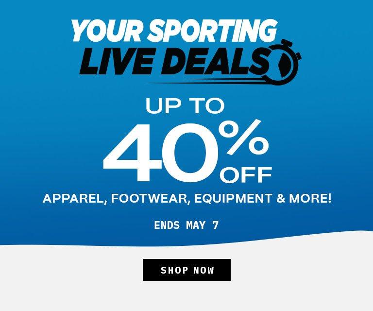 Sporting Live Deals