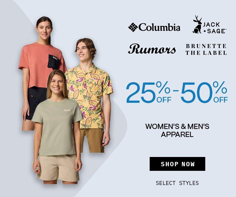 25%- 40% Off Brunette the Label, Jack & Sage, Rumors & Columbia