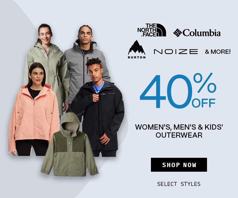 40% Off Outerwear