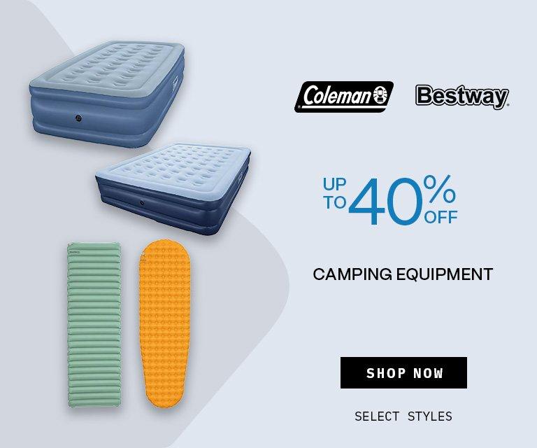 Up to 40% Off Coleman & Bestway