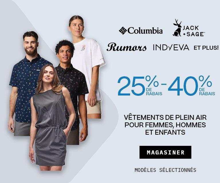 25% - 40% Off Outdoor Apparel
