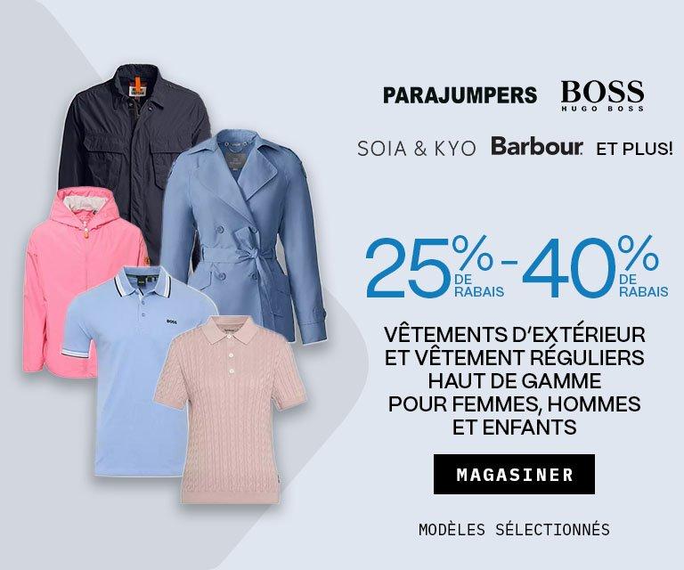 25% - 40% Off Premium Apparel & Outerwear