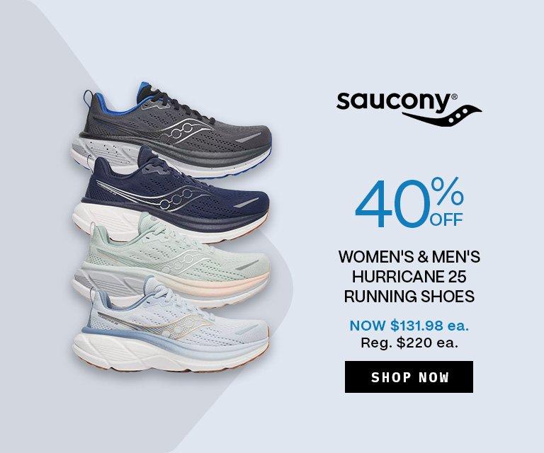 40% Off Saucony Hurricane 25 Running Shoes