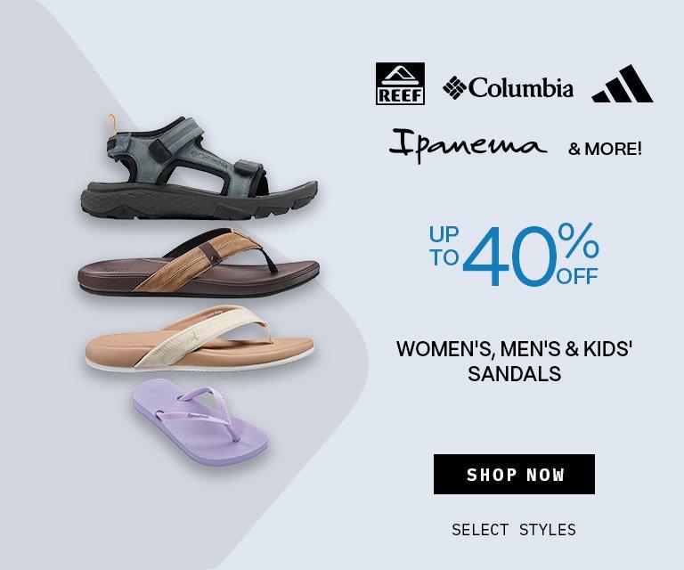 Up to 40% Off Sandals
