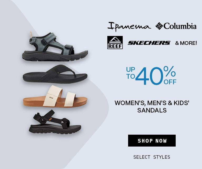 Up to 40% Off Sandals