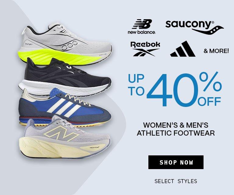 Up to 40% Off Athletic Footwear
