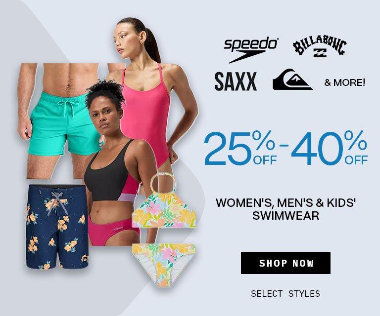 25% - 40% Off Swimwear