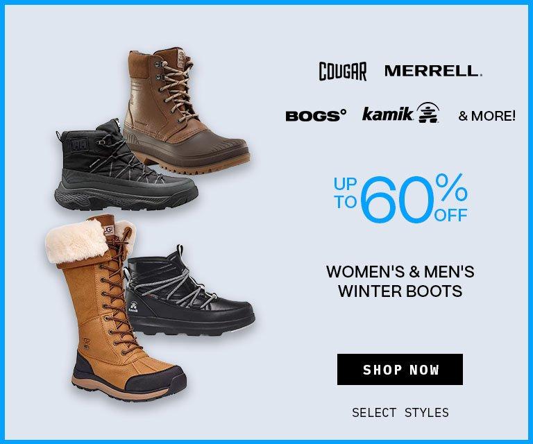 Up to 50% Off Winter Boots