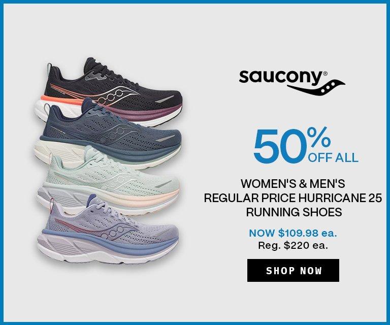 50% Off Saucony Hurricane 25 Running Shoes