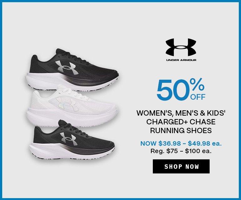 50% Off Under Armour Charged + Chase Running Shoes