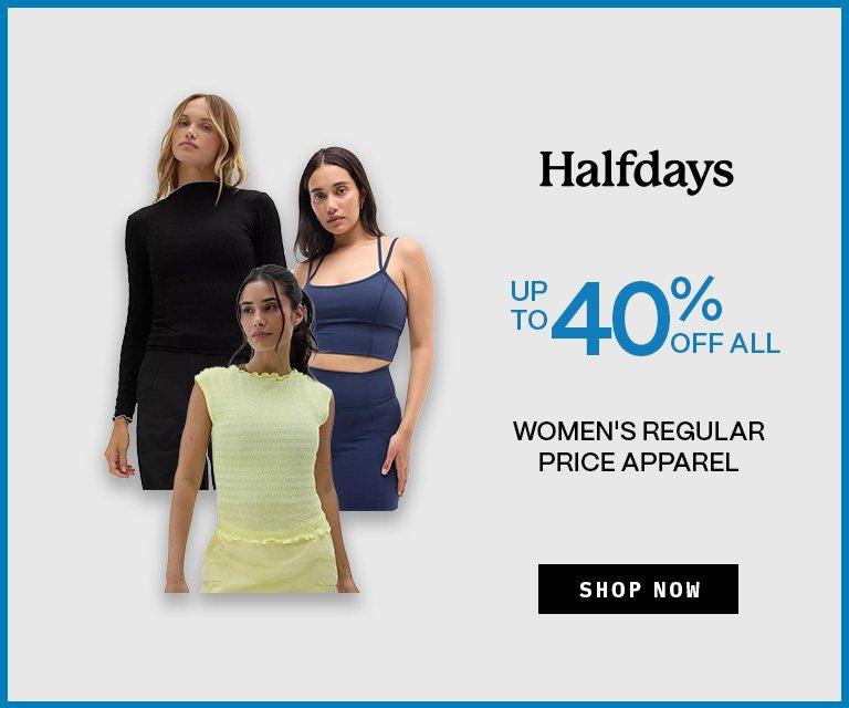 Up to 40% Off Halfdays