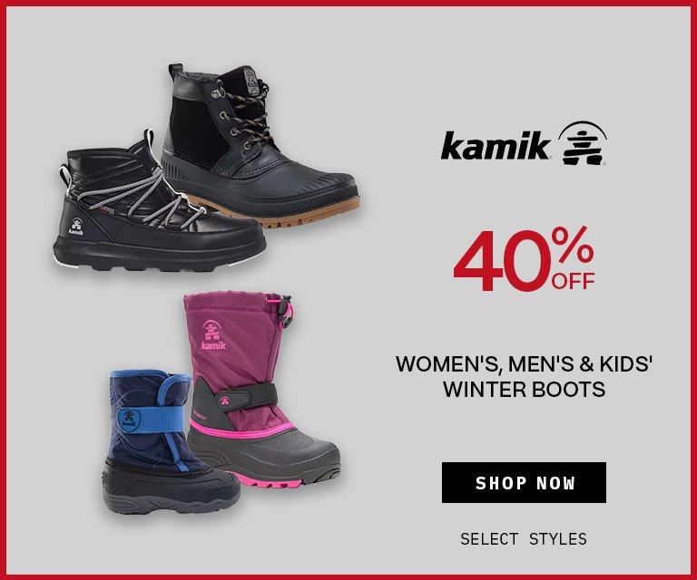 40% Off Kamik Winter Boots
