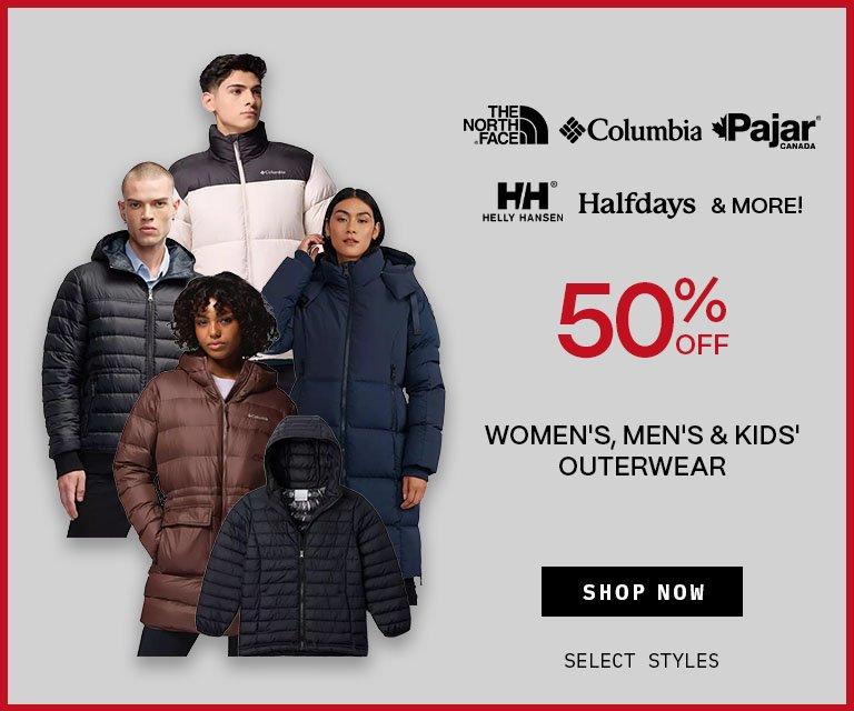 50% Off Outerwear