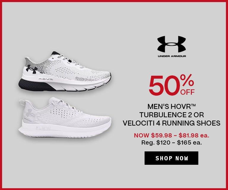 50% Off Under Armour Men's Running Shoes