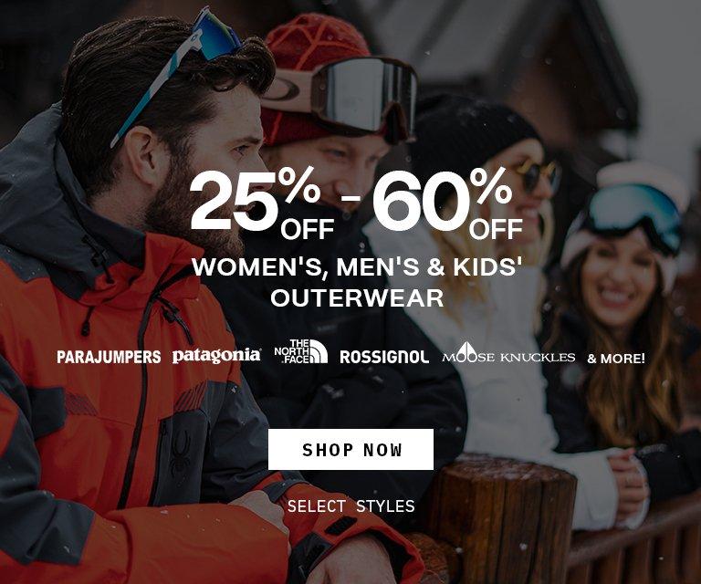 25%-60% Off Outerwear