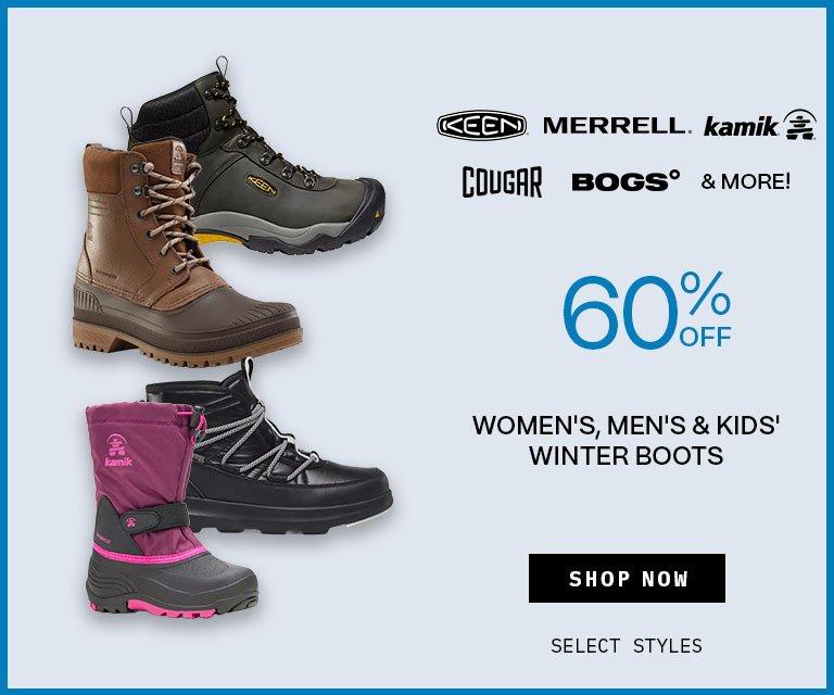 60% Off Winter Boots