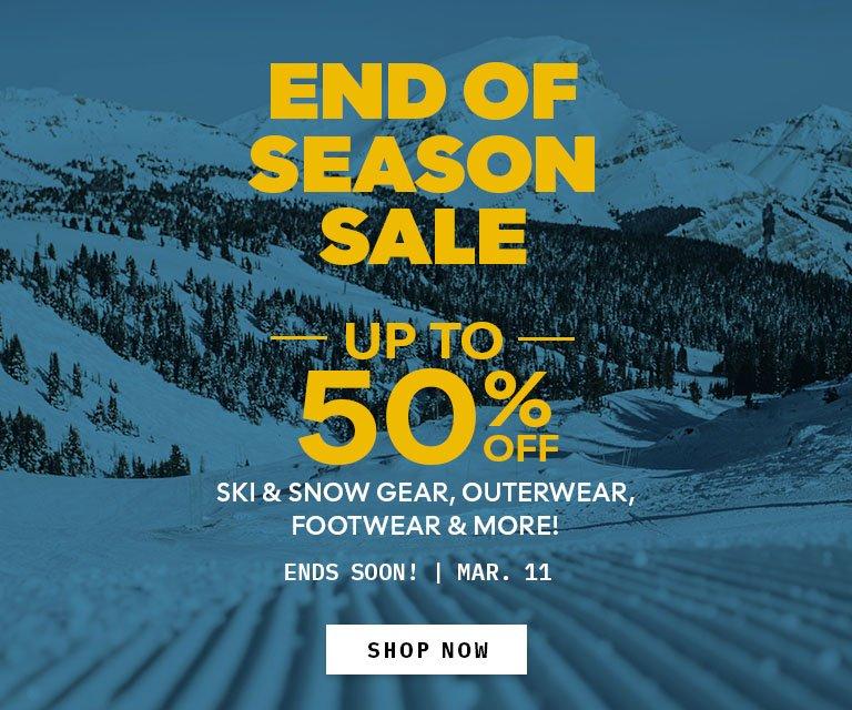 End of Season Sale