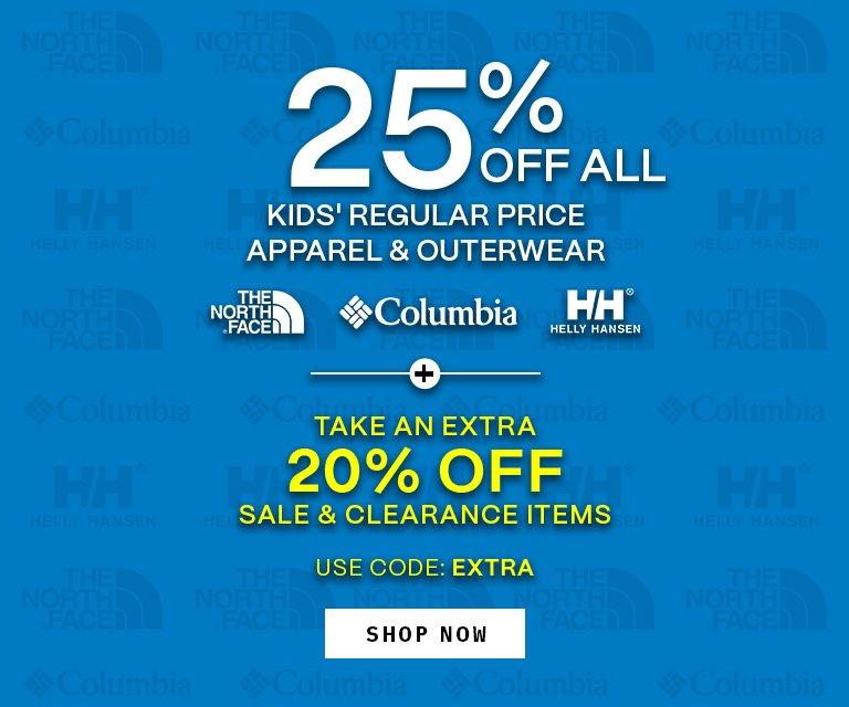 Extra 20% Off Extra Kids' Apparel