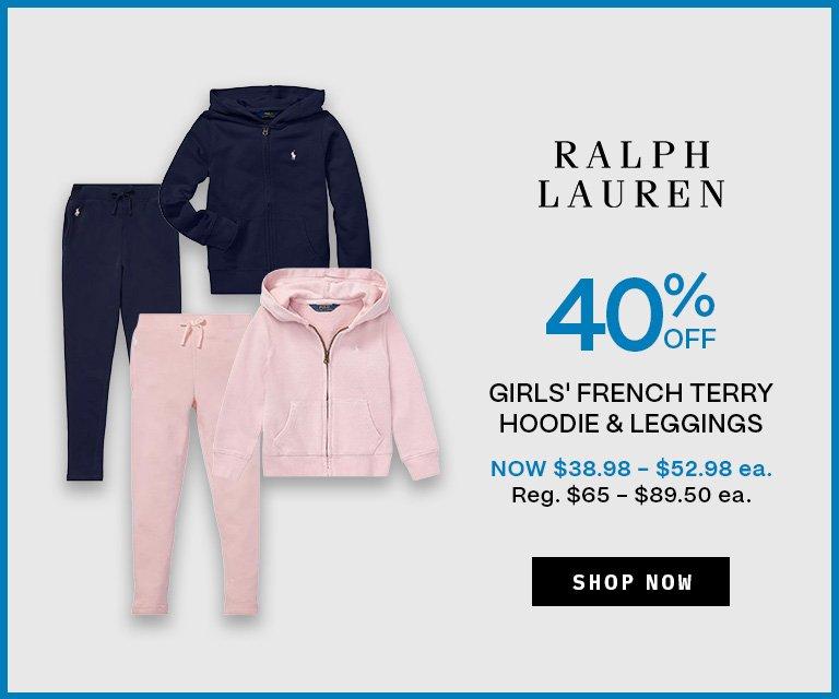 40% Off Polo Ralph Lauren Hoodie & Leggings