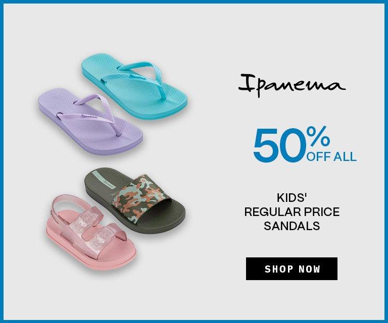 50% Off Kids' Ipanema