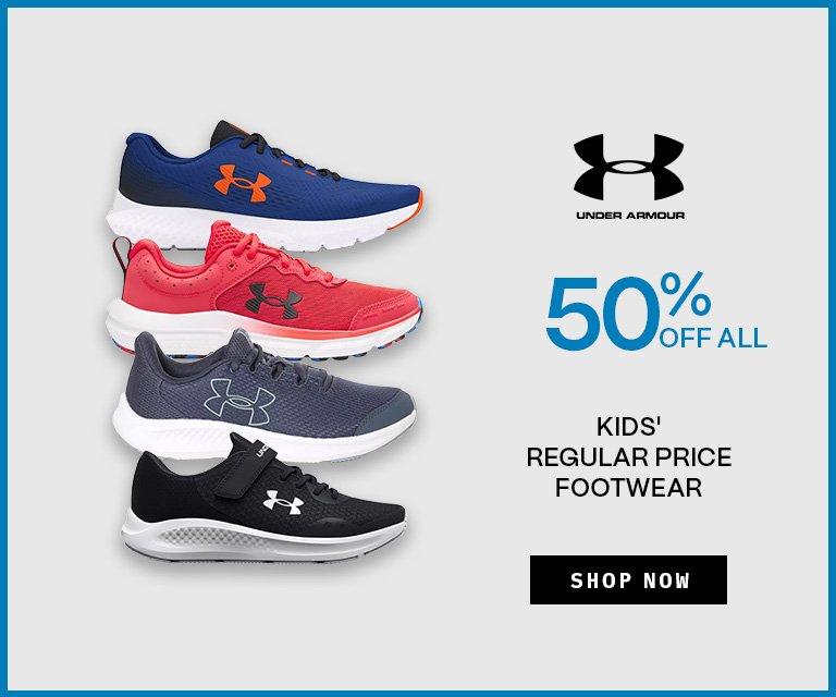 50% Off Under Armour Footwear