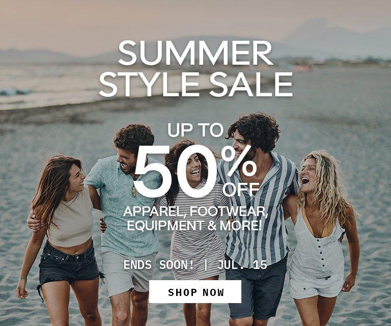 Up to 50% Off Summer Style Sale