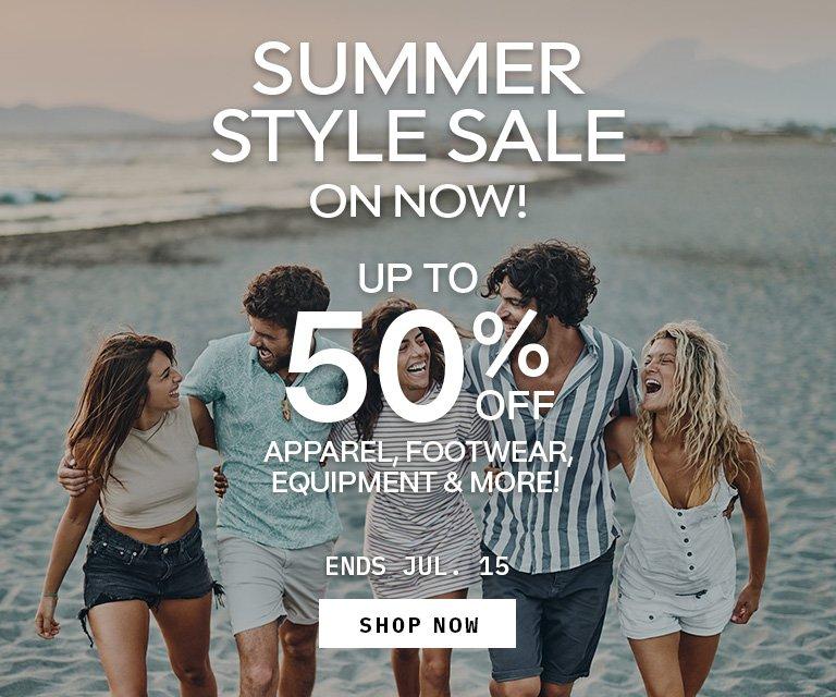 Up to 50% Off Summer Style Sale