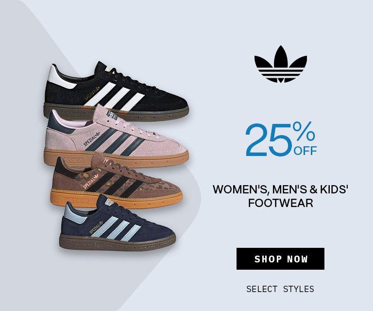 25% adidas Originals Footwear