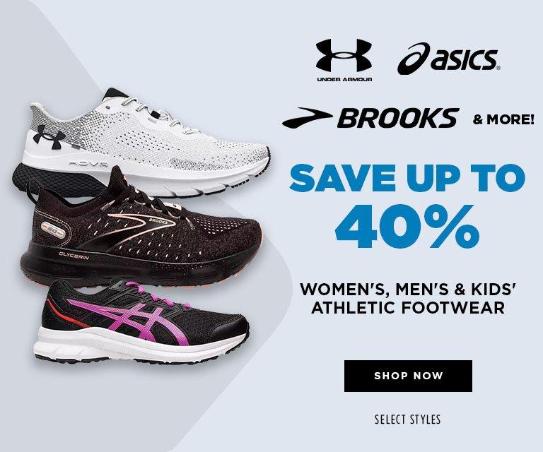 Up to 40% Off Athletic Footwear