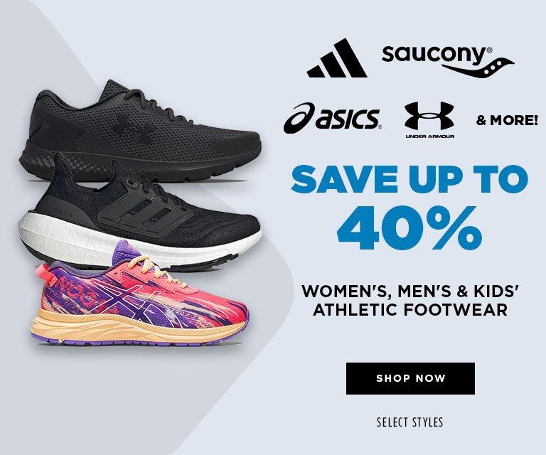 Up to 40% Off Athletic Footwear