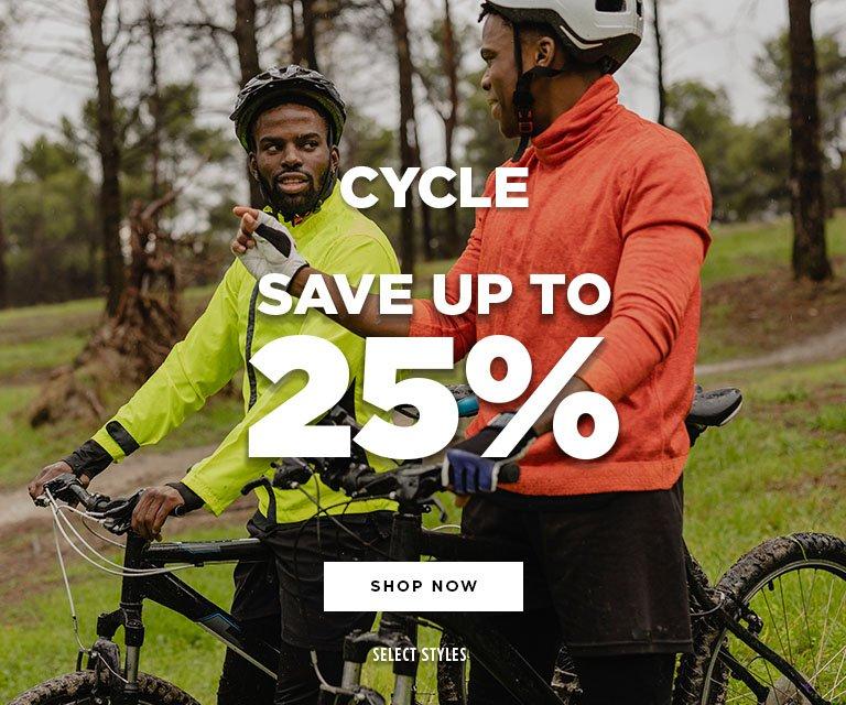 Up to 25% Off Cycle