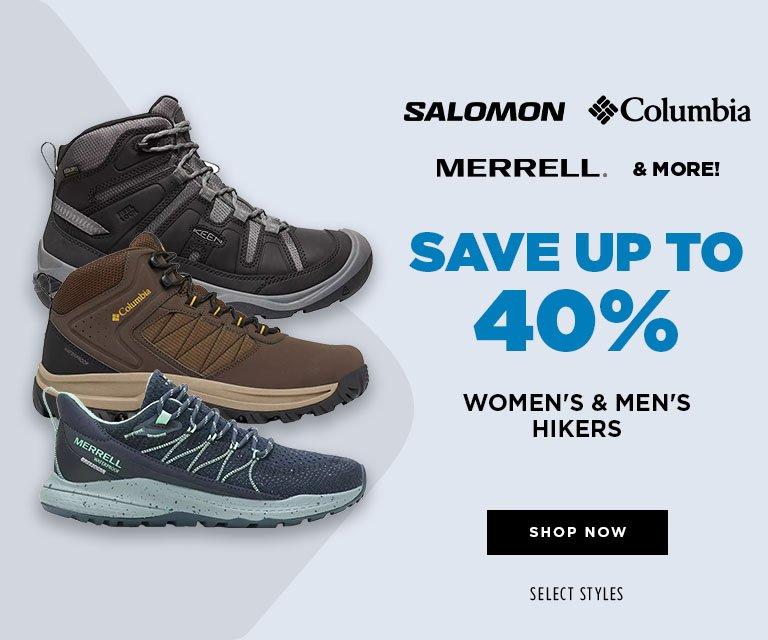 Up to 40% Off Hikers